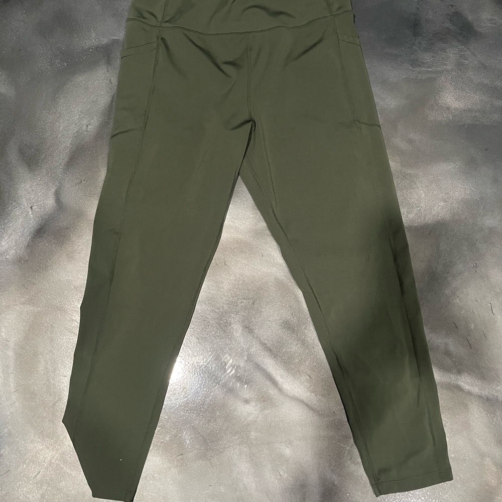 Olive Green Leggings